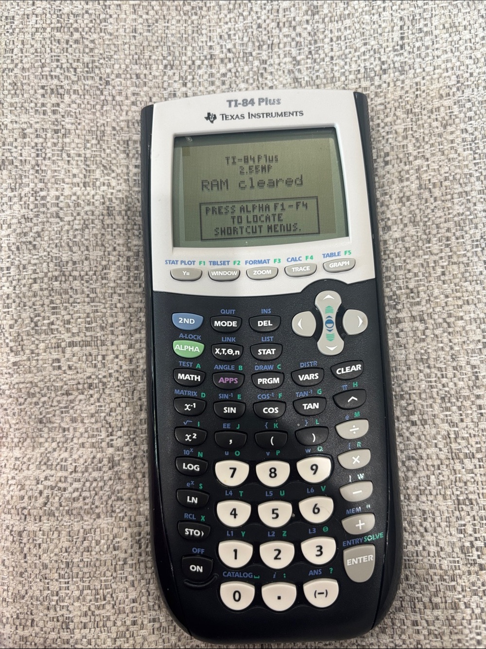 Texas Instruments TI-84 Plus Graphing Calculator with Case